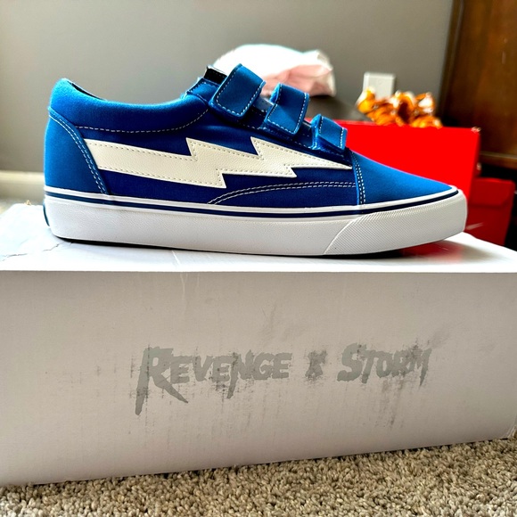 Revenge X Storm Shoes Revenge X Storm Blue Velcro Sneaker